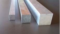 Extruded Square Solid Aluminium Bars